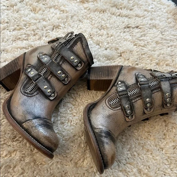 FREEBIRD Beckett 9 pewter boots - Picture 4 of 9